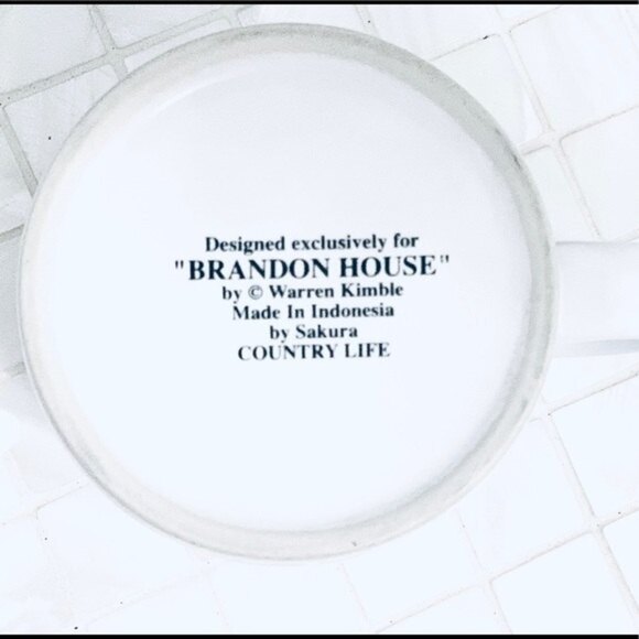 Vintage Warren Kimble Farmhouse Barn Mugs Home Decor‎ - Picture 7 of 9
